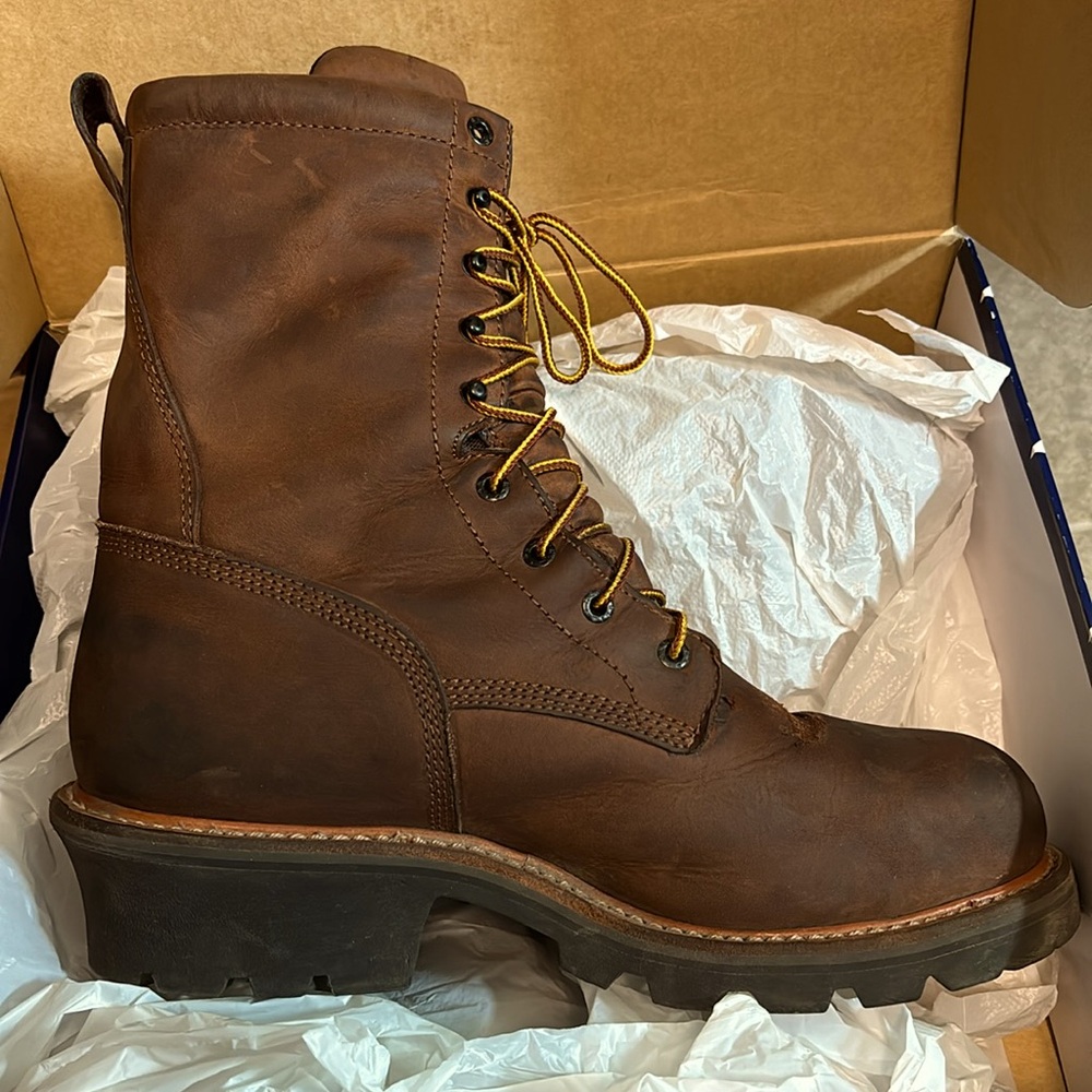 Red Wing Loggermax men’s 9” waterproof safety to boot size 11 1/2 D